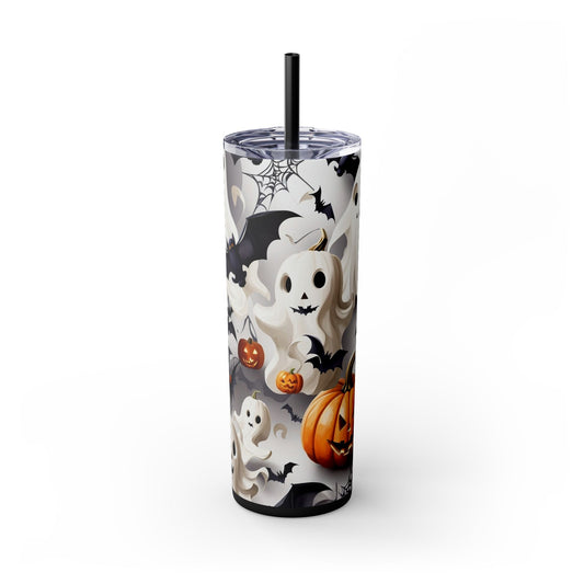 Halloween | Skinny Tumbler with Straw, 20oz